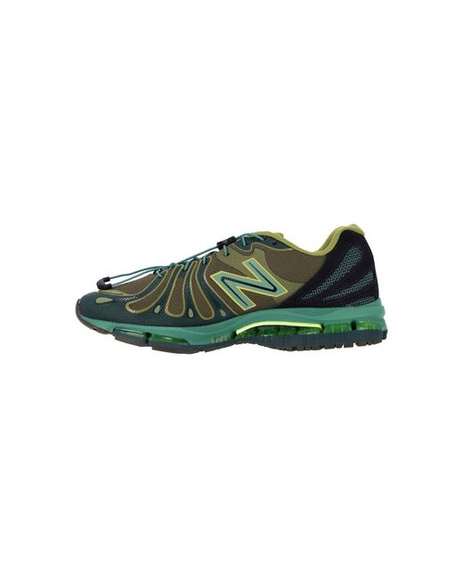 New Balance Green Mesh Sneakers