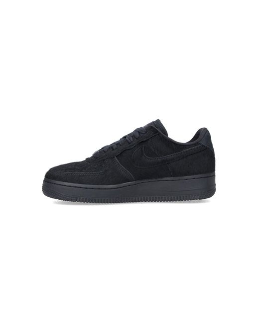 Nike Black 100% Leather Sneakers