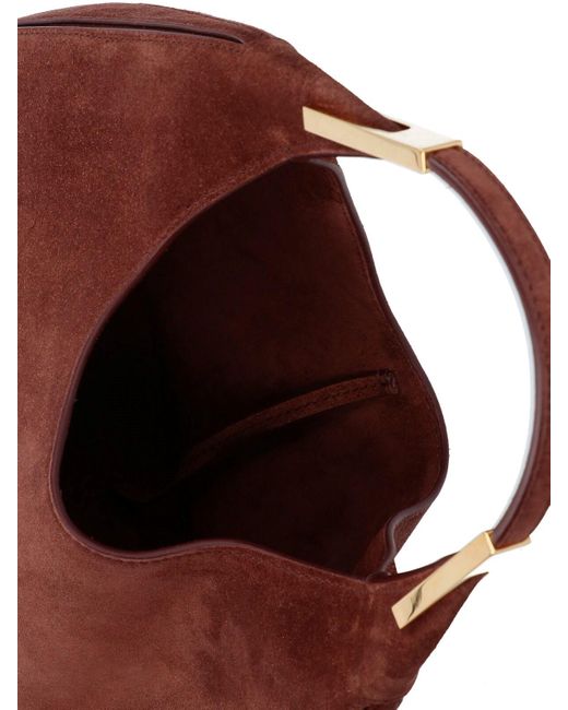 Borsa Hobo Piccola "Florence" di SAVETTE in Brown