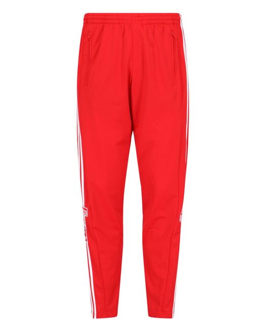 Adidas Red 'adibreak' Track Pants for men