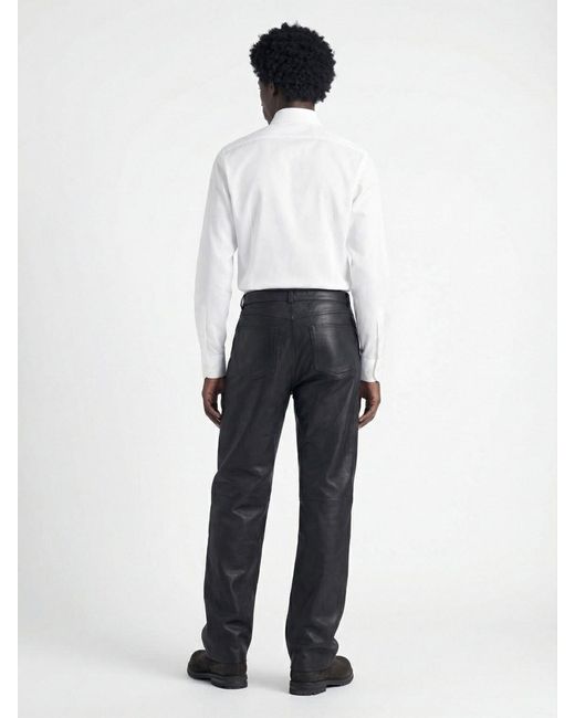 Barba Napoli White Cotton Shirt for men