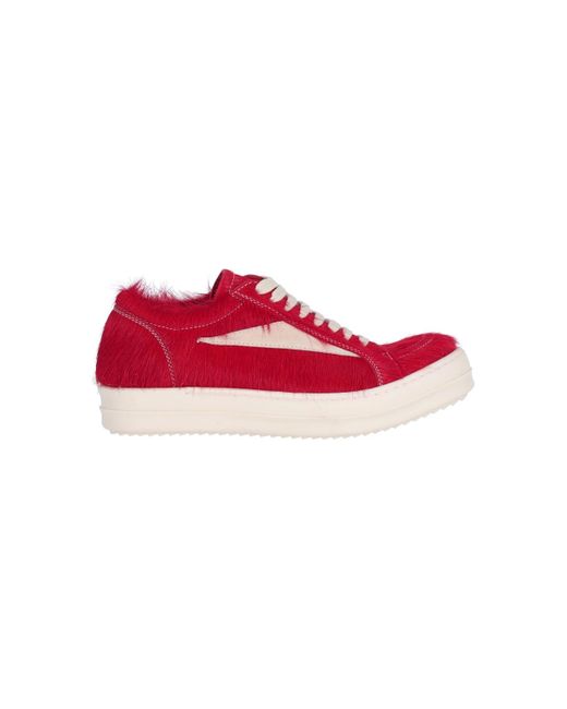 Sneakers "Vintage" di Rick Owens in Red