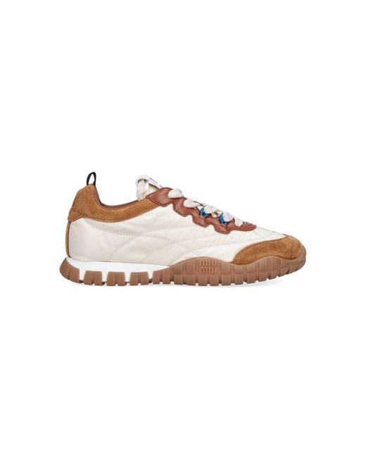 Miu Miu Pink Sneakers “Tyre”