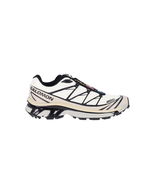 Salomon White Sneakers "Xt-6"
