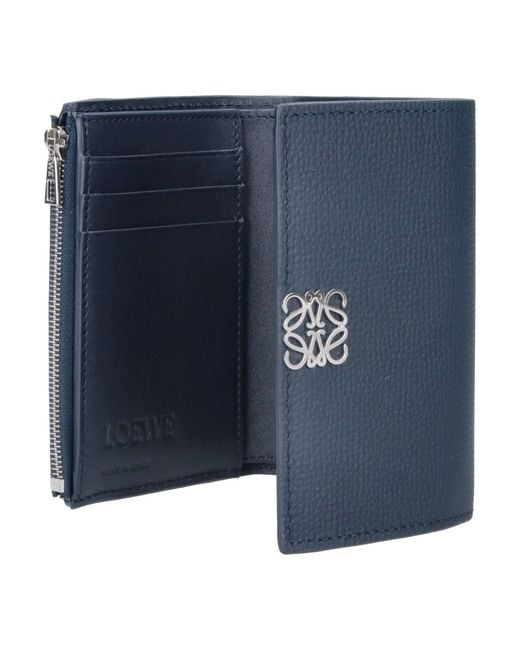 Loewe Blue Wallet "Anagram"