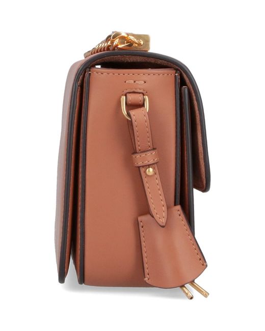 Tod's White Luxury Calf Leather Flap Bag For