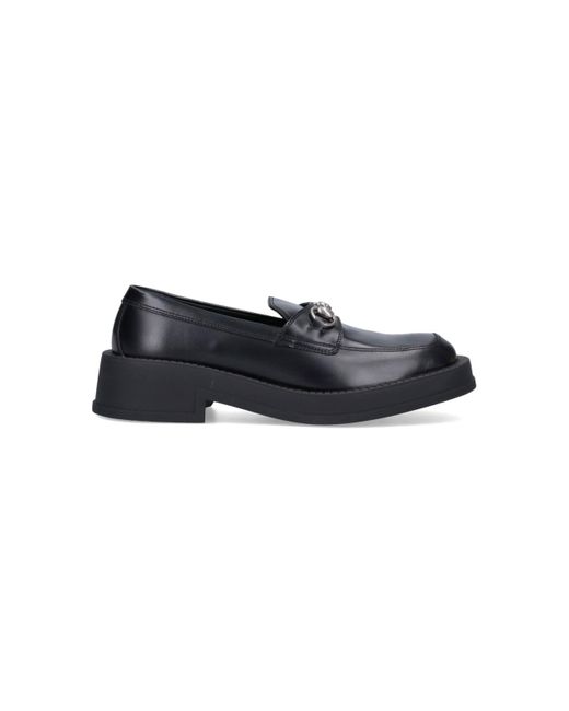 Gucci Black Horsebit Loafers for men