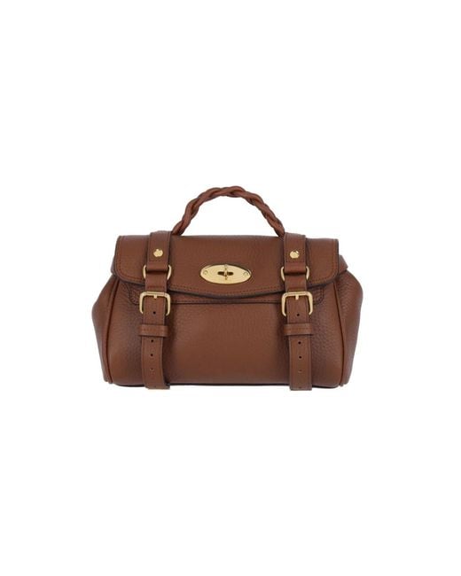 Mulberry Brown Mini Bag "Alexa"
