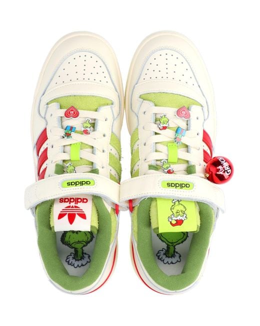 Adidas Pink X The Grinch "forum Low" Sneakers