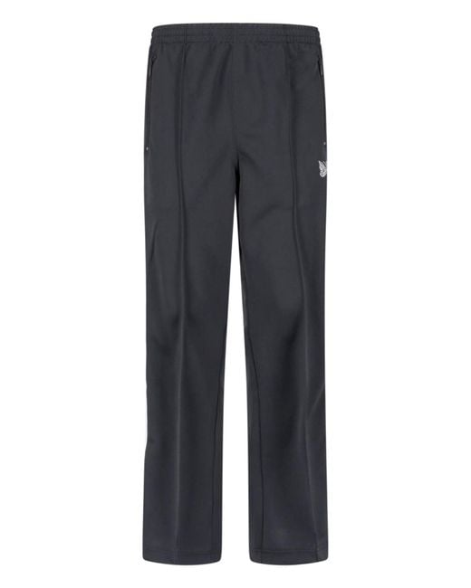 Needles Blue Sweatpants Logo for men