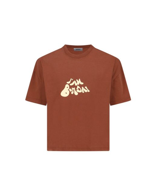 Bonsai Brown Printed T-shirt for men