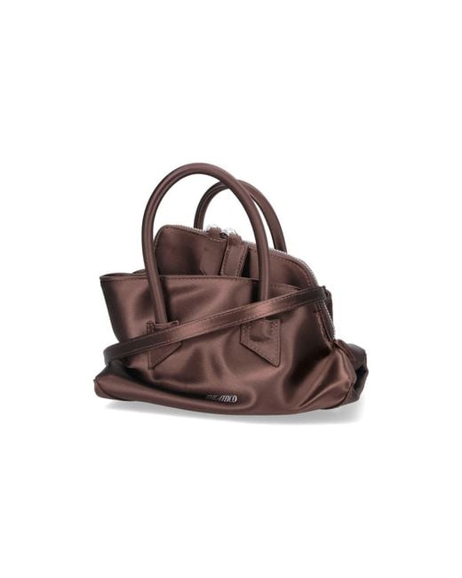 The Attico Brown Mini Bag "La Passeggiata"