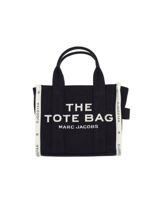 Marc Jacobs Blue Small Tote Bag 'The Jacquard'
