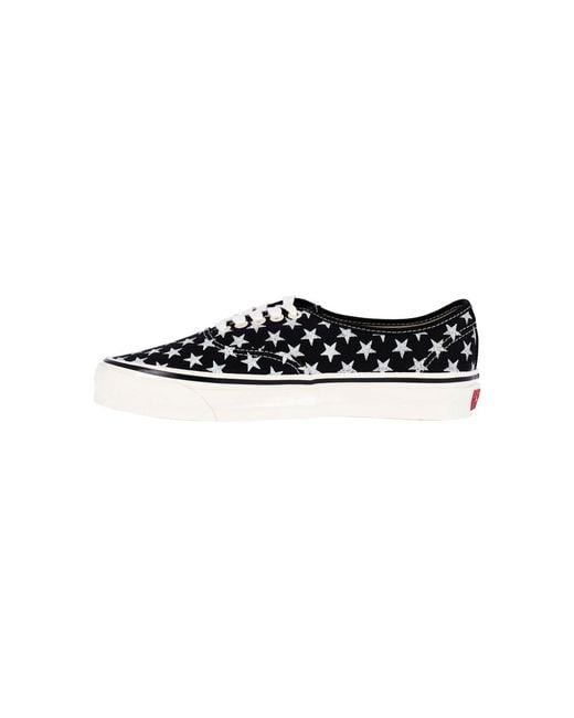 Vans Black Textile Low-Top Sneakers