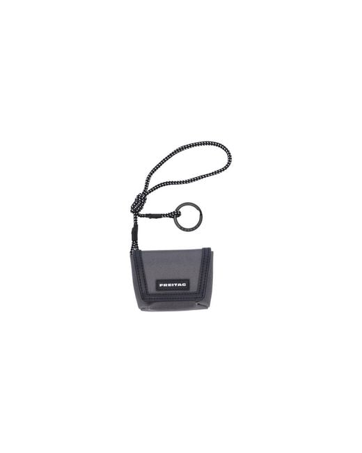 Freitag White Mini Keychain “Messenger”