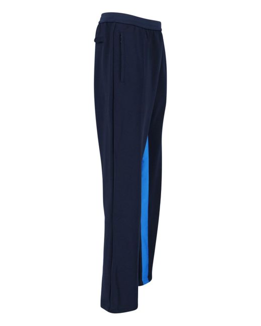 Adidas Originals Blue Adidas X Wales Bonner Trousers Polyester Elastane for men