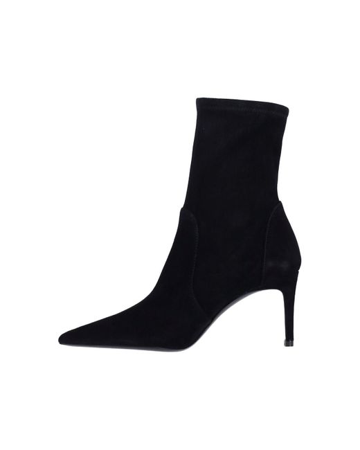 Stivaletti "Stuart Power" di Stuart Weitzman in Black