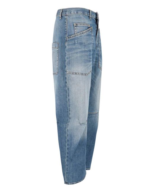 Nili Lotan Blue Shon Jeans