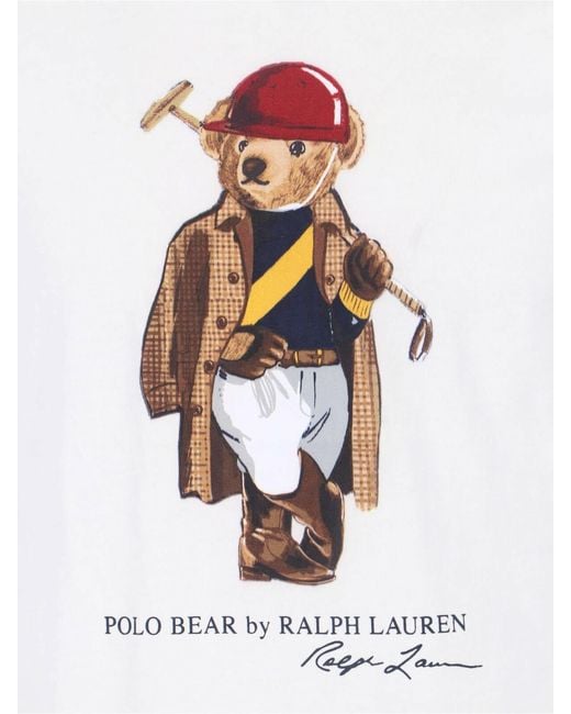Polo Ralph Lauren White T-Shirts And Polos Cotton for men