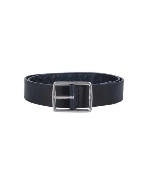 Bottega Veneta Blue Reversible Belt "Reverso" for men