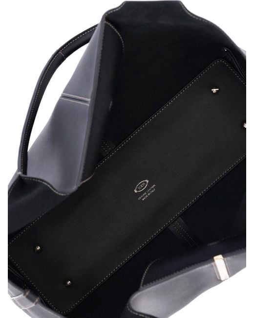 Tod's Black Calf Leather Handbag
