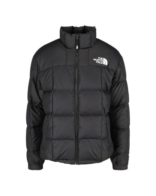 The North Face Logo Down Jacket 'lhotse' in Black for Men Lyst