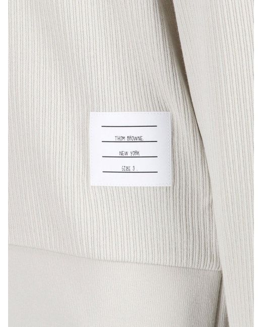 Maglione Logo di Thom Browne in White da Uomo