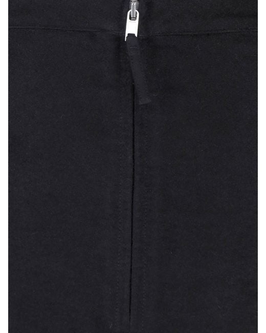 Rick Owens Black Mini Skirt