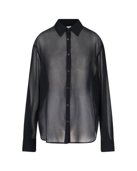 Frankie Shop Gray 'Peri' Shirt