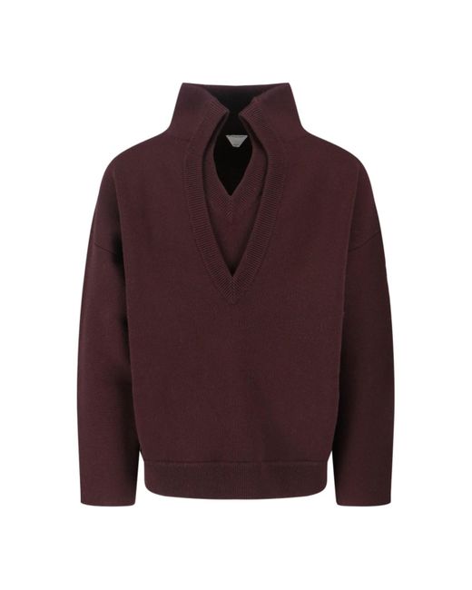 Bottega Veneta Purple Wool Sweater for men