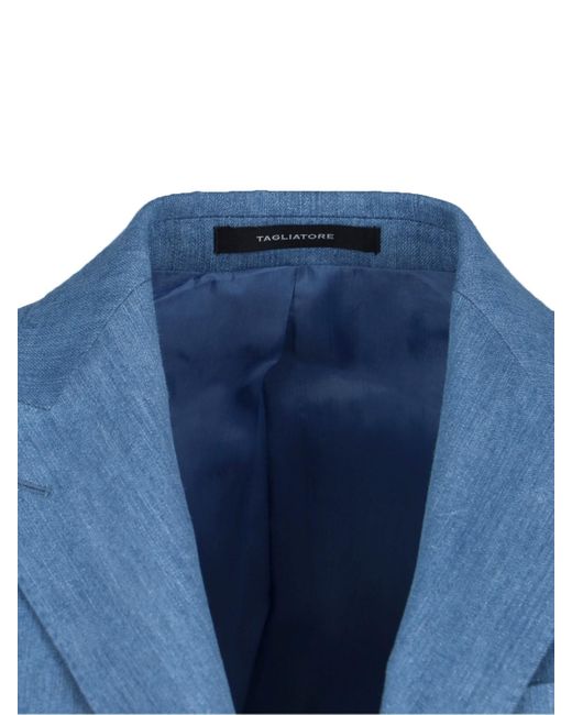 Tagliatore Blue Bertha Single-Breasted Blazer