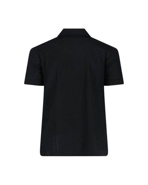 Polo "Edk" di Burberry in Black da Uomo