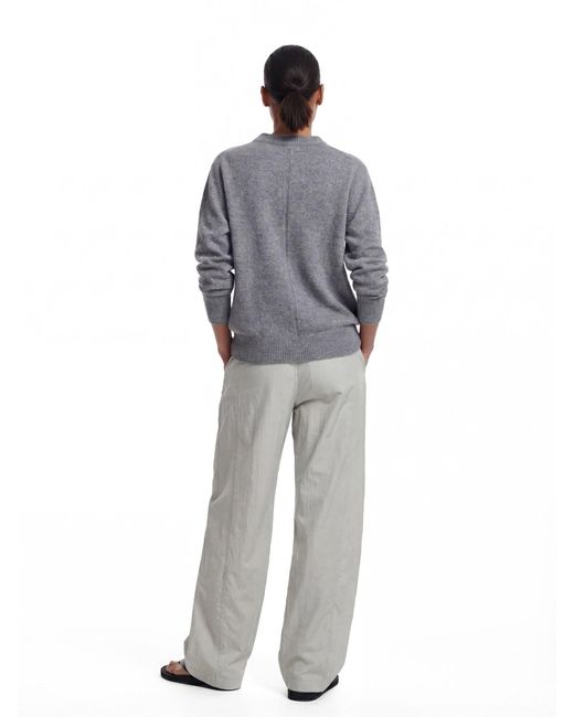 The Row White 'Iven' Pants