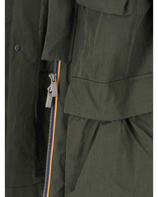 K-Way Gray 'Gulliermo' Jacket for men