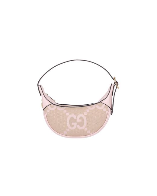 Borsa A Mano Mini "Ophidia" di Gucci in Pink