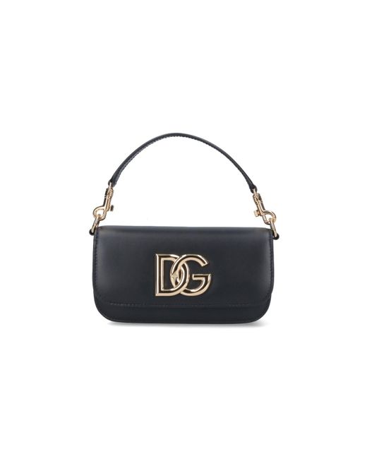 Dolce & Gabbana Blue "dg" Crossbody Bag
