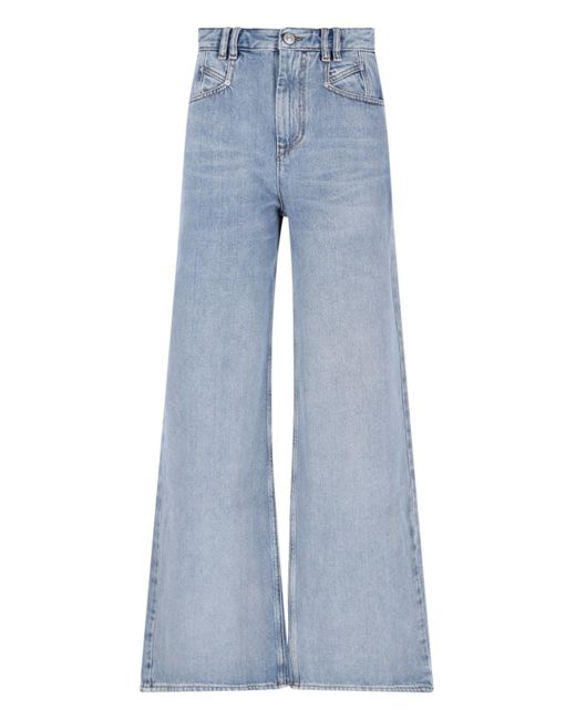 Jeans Palazzo di Isabel Marant in Blue