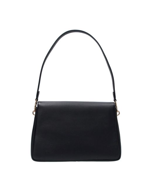 Tory Burch Black Nappa Cow Leather Shoulder Bag