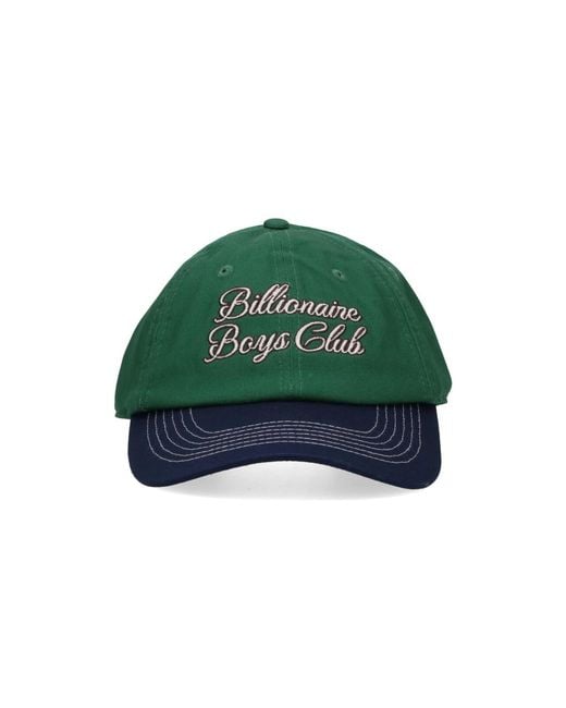BBCICECREAM Green Logo Baseball Cap for men