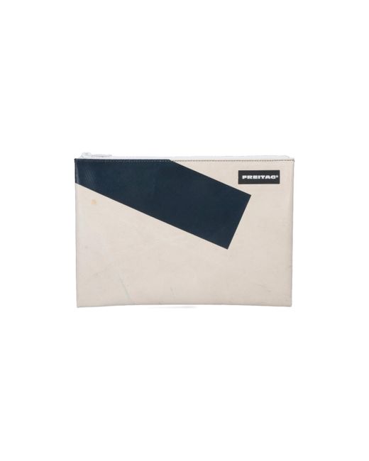 Freitag Blue Medium Pouch "F07 Chuck"