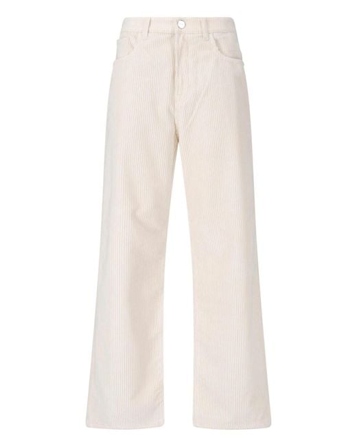 Rohe White Velvet Pants