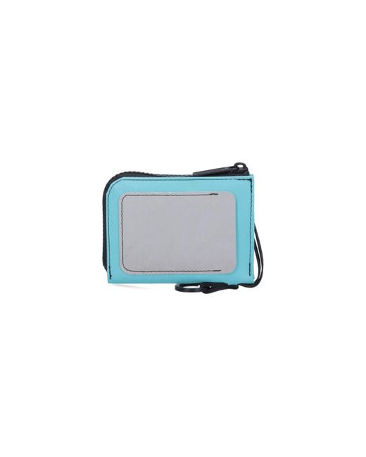 Freitag Blue Medium Zipper Wallet "Parker"