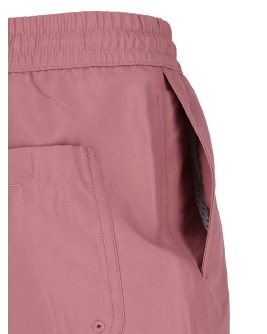 Pantaloncini Costume "Chase" di Carhartt in Pink da Uomo