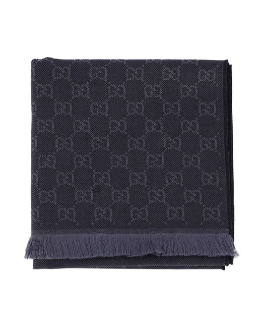 Sciarpa "Gg Supreme" di Gucci in Gray