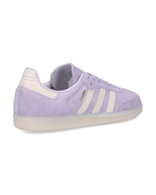 Adidas Purple "samba Og" Sneakers for men