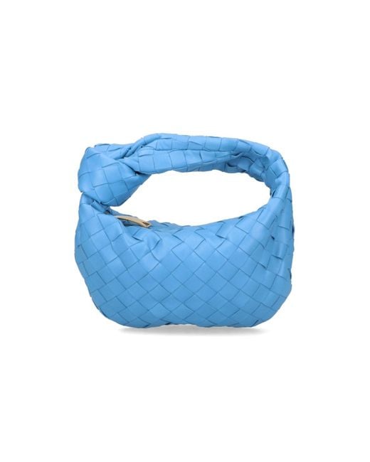 Bottega Jodie Mini Bag in Blue Lyst