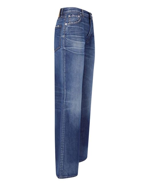 Haikure Blue Wide Jeans "Korea"