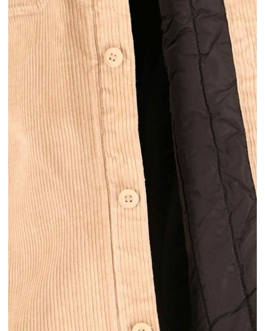 Carhartt Natural Corduroy Overshirt Jacket for men