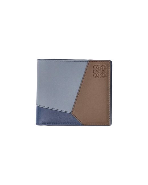 Loewe Gray Cardholder With Coin Purse "Puzzle" for men