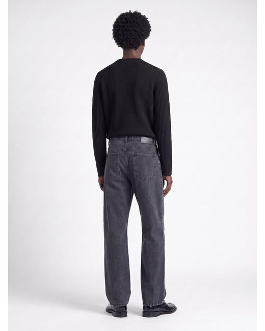Loewe Blue Wide Jeans "Anagram" for men